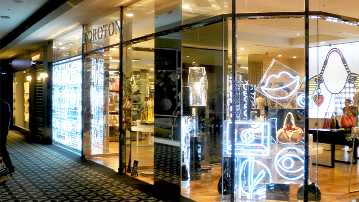 Lighting & Signage Displays